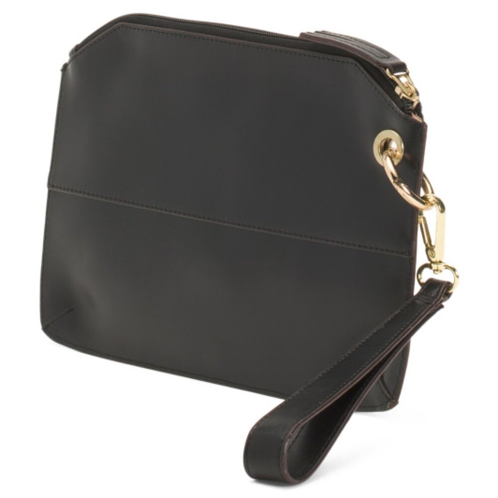LODIS Leather Clutch With Card Case - Picture 3 of 3